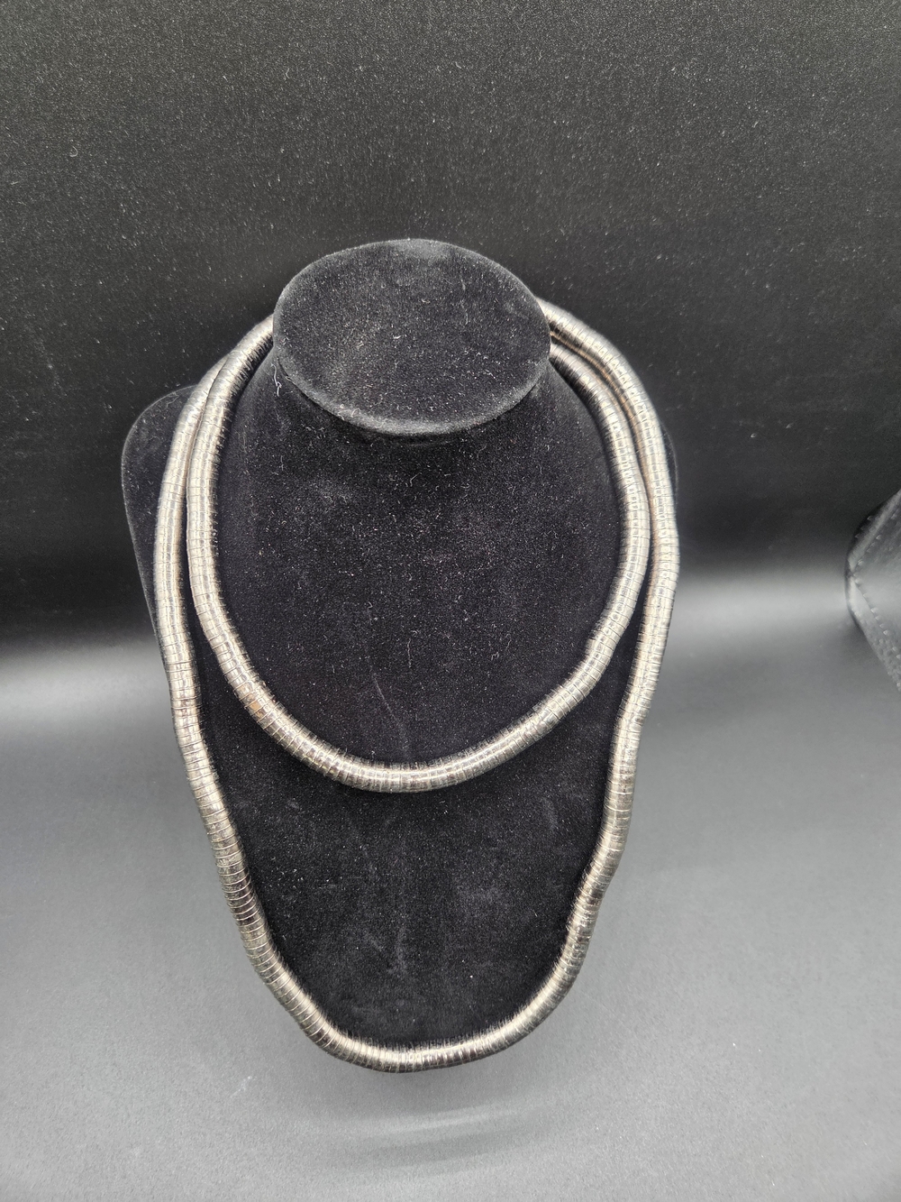 Sterling Tone Double-Strand Women’s Necklace - Silver